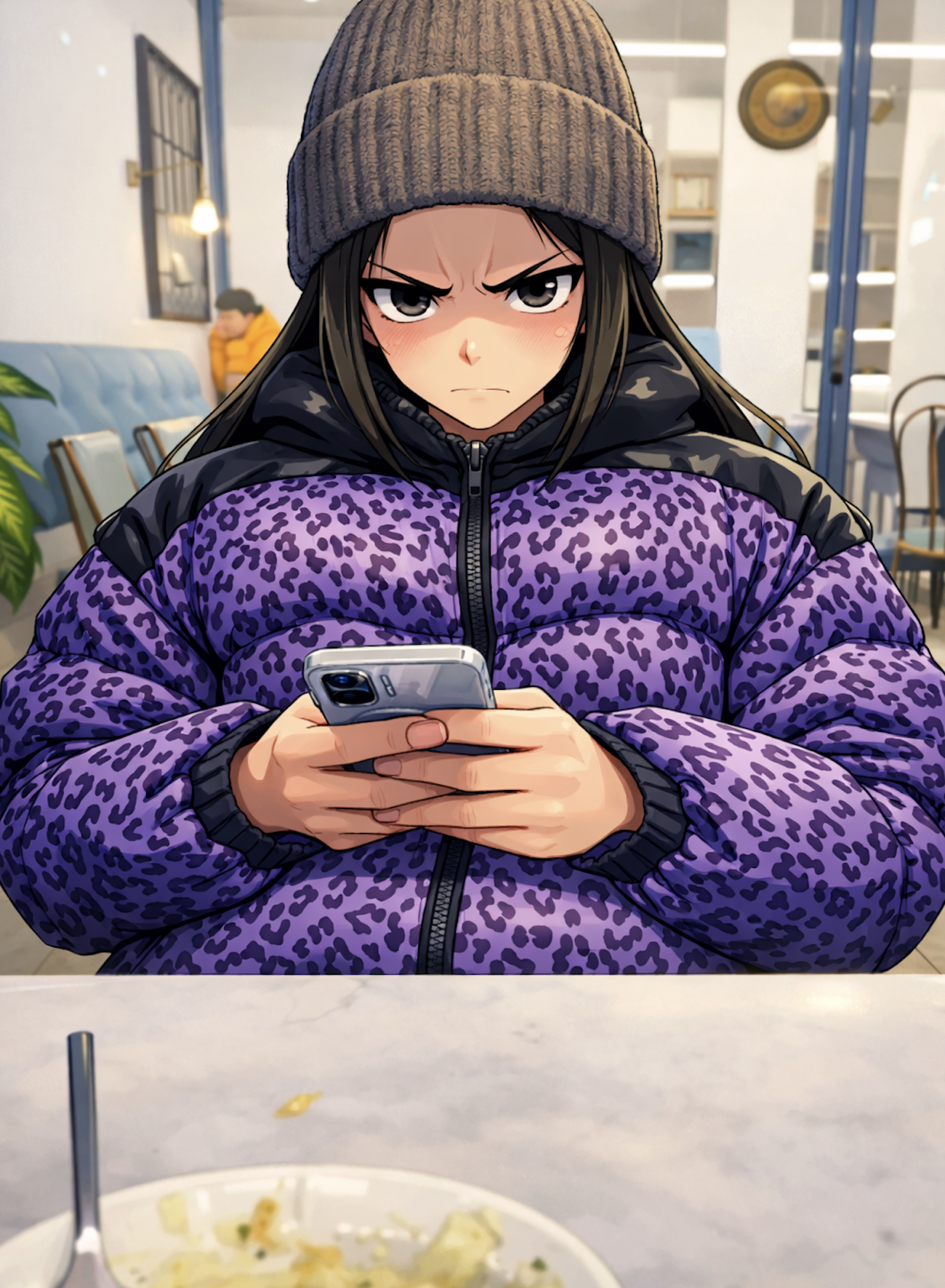 The death stare that makes me apologize instantly - anime