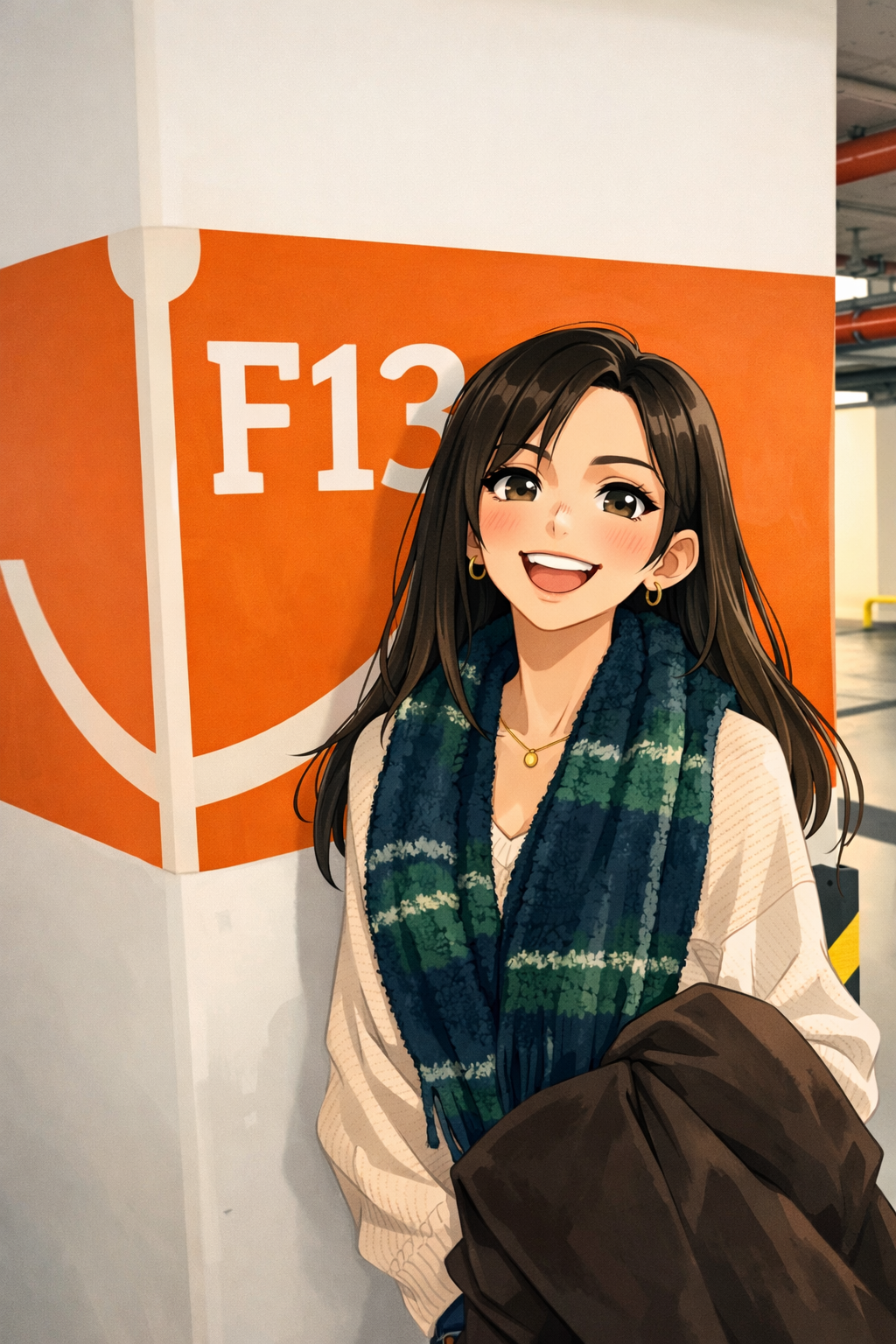 F13: the luckiest spot in the garage - anime