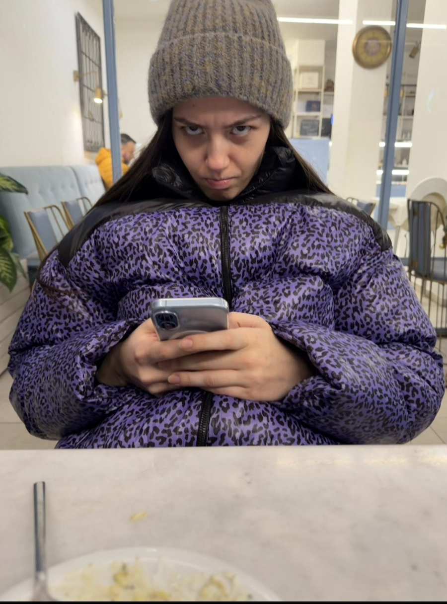 The death stare that makes me apologize instantly